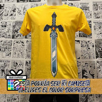 Camiseta Espada Maestra | The Legend of Zelda  | Hombre - Vista Frontal