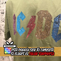 Camiseta Logo | Grupo AC/DC | Mujer | Kool Things -  Detalle