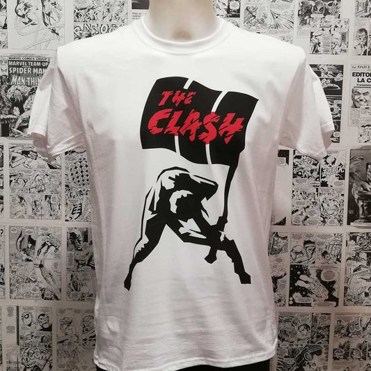 camiseta del grupo the clash