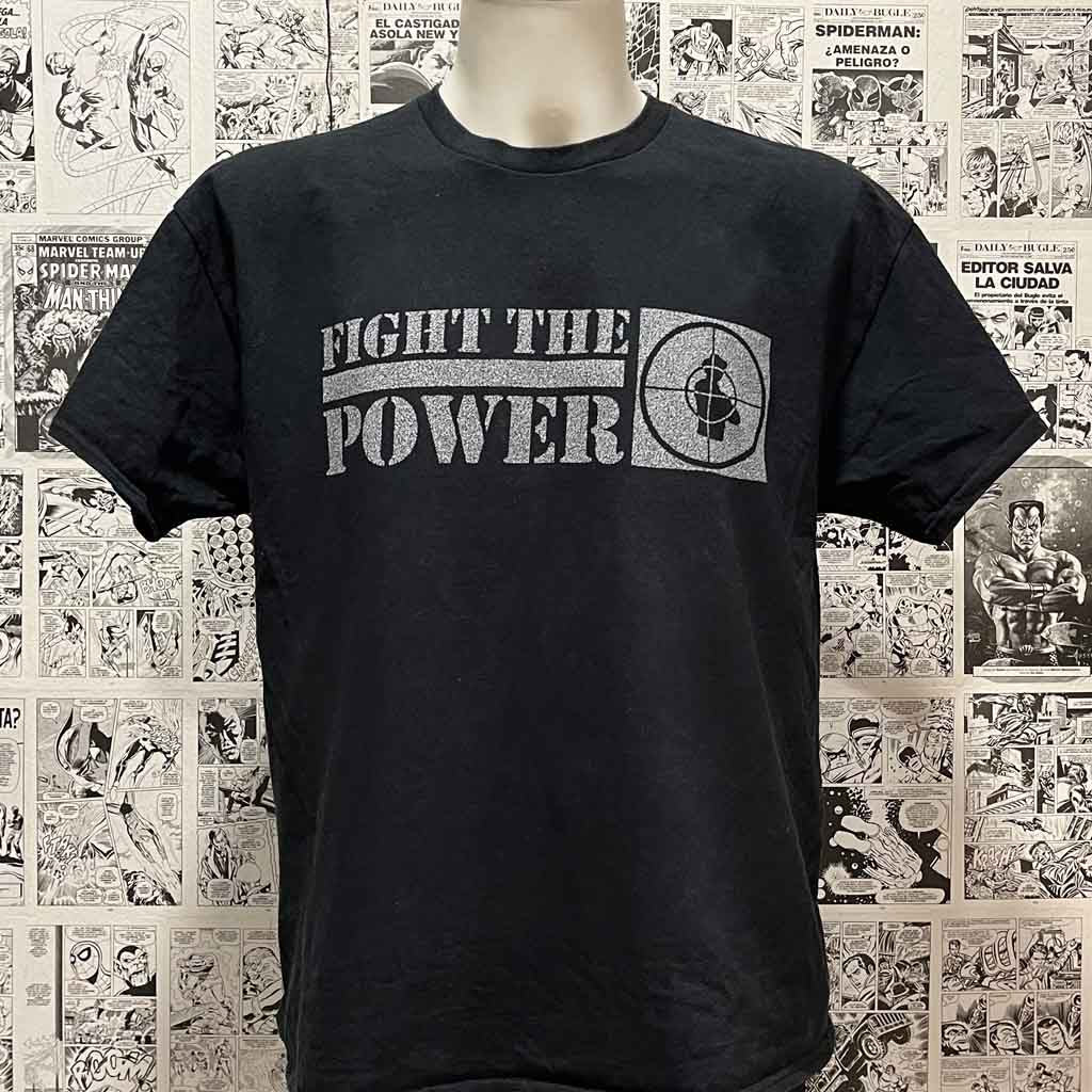 Camiseta de Public Enemy del Grupo de Música Fight the Power