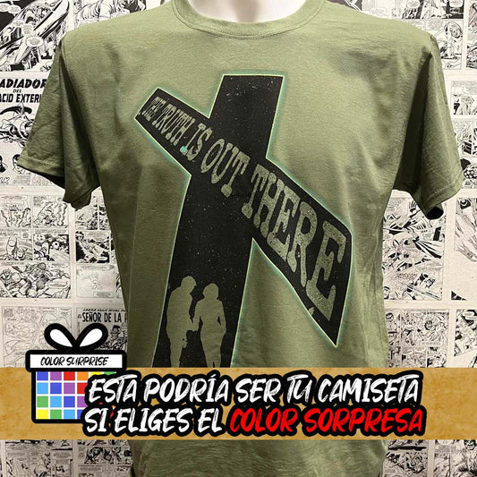 Camiseta The Truth is Out There | Serie Espediente X | Mujer - Vista Frontal
