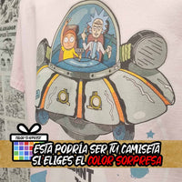 Camiseta We want to believe | Serie Rick Morty | Mujer