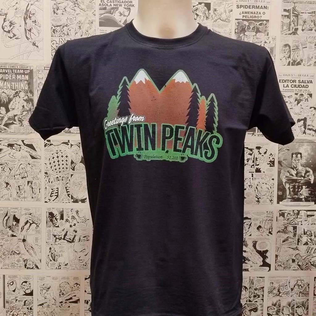 Camiseta Twin Peaks | Serie David Lynch | Mujer - Vista Frontal