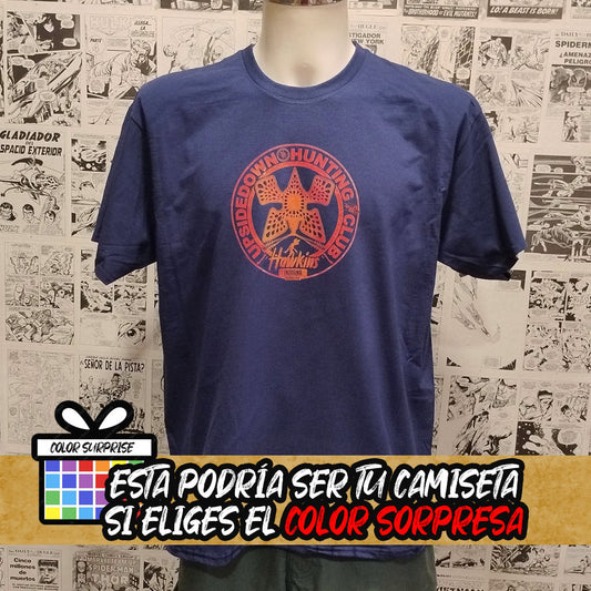 Camiseta Demogorgon | Serie Stranger Things | Hombre | Kool Things - Frontal