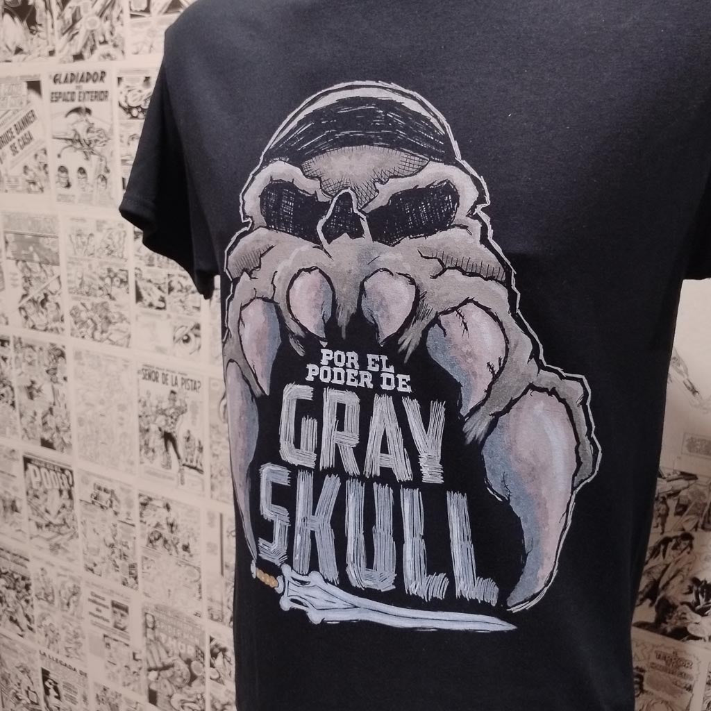 Camiseta Caverna de Grayskull | Serie He-Man | Infantil - Hombre Detalle