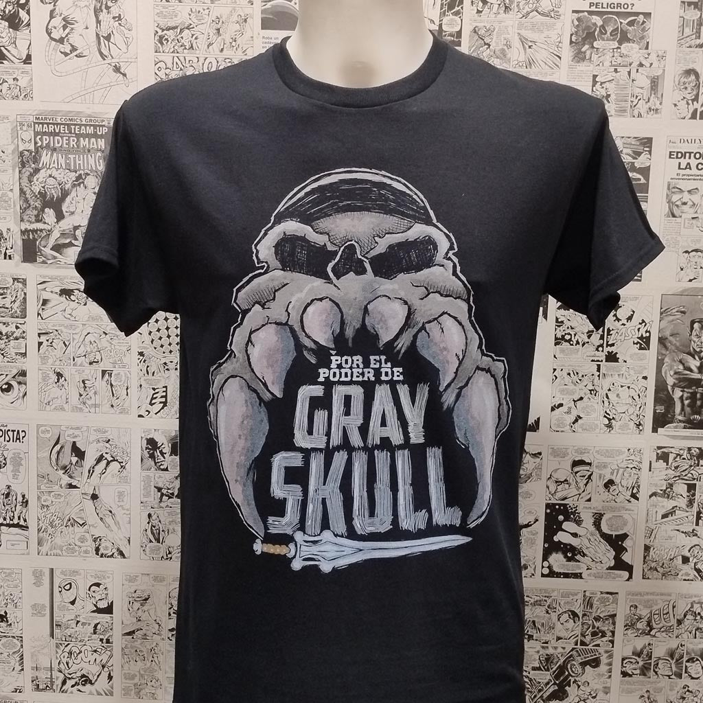 Camiseta Caverna de Grayskull | Serie He-Man | Infantil - Hombre Frontal