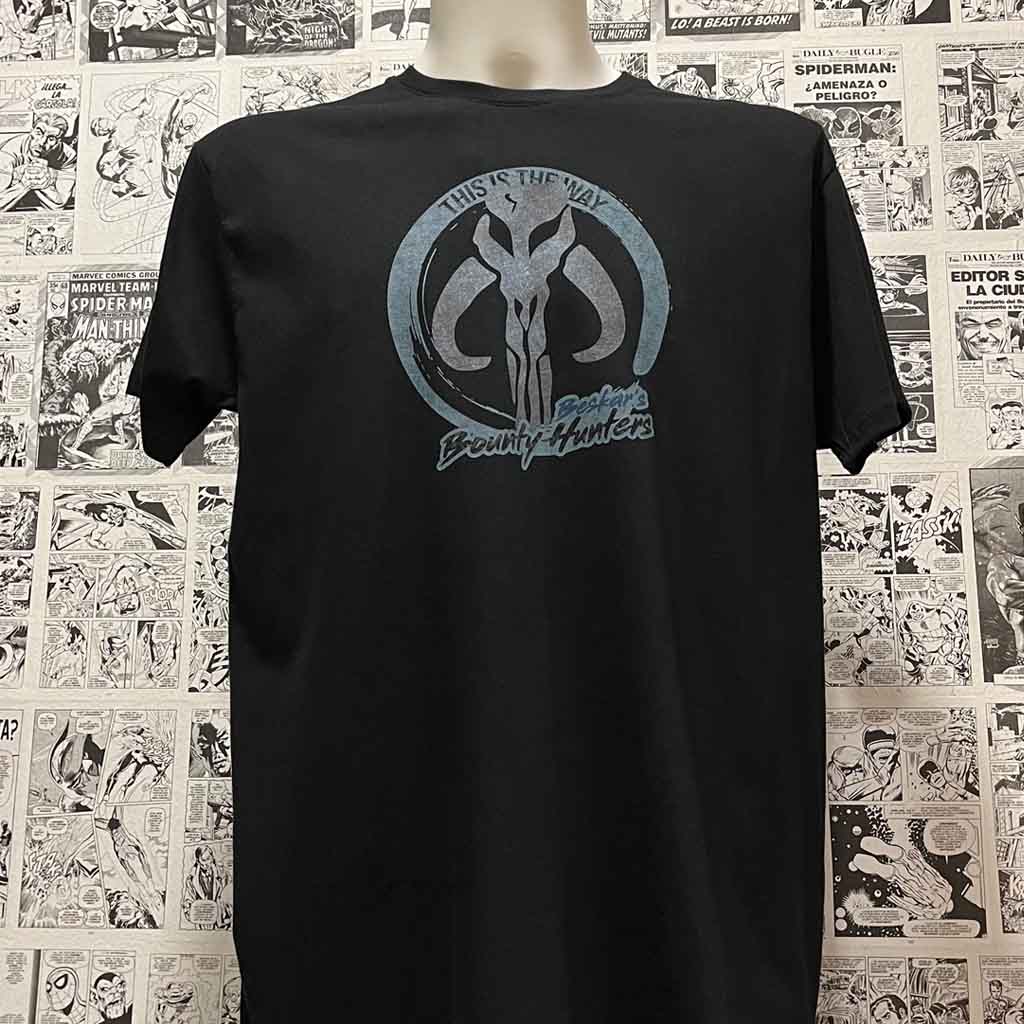 camiseta de la serie the mandalorian