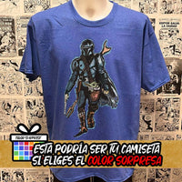 Camiseta Mando The Child | Serie Mandaloriano  | Hombre - Vista Frontal