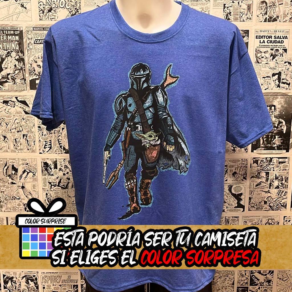 Camiseta Mando The Child | Serie Mandaloriano  | Infantil - Vista Frontal