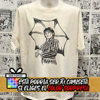 Camiseta Miércoles Addams | Serie Wednesday  | Mujer - Vista Frontal