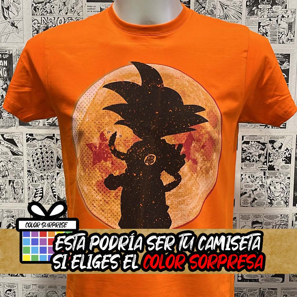 Camiseta de Goku del Anime Dragon Ball