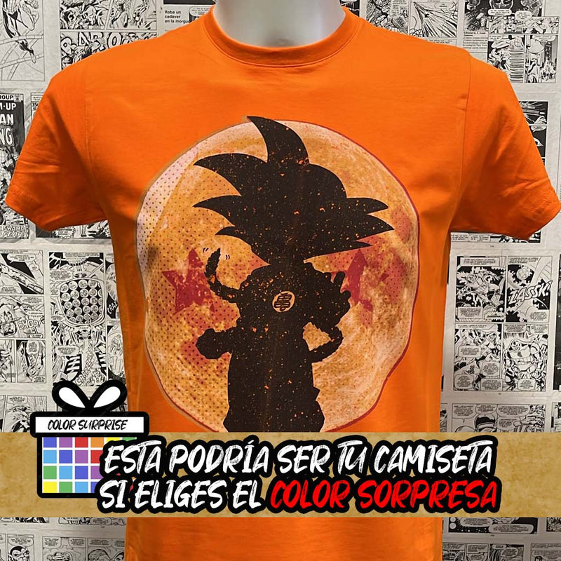 Camiseta Goku y Bola de Dragón | Anime Dragon Ball | Infantil