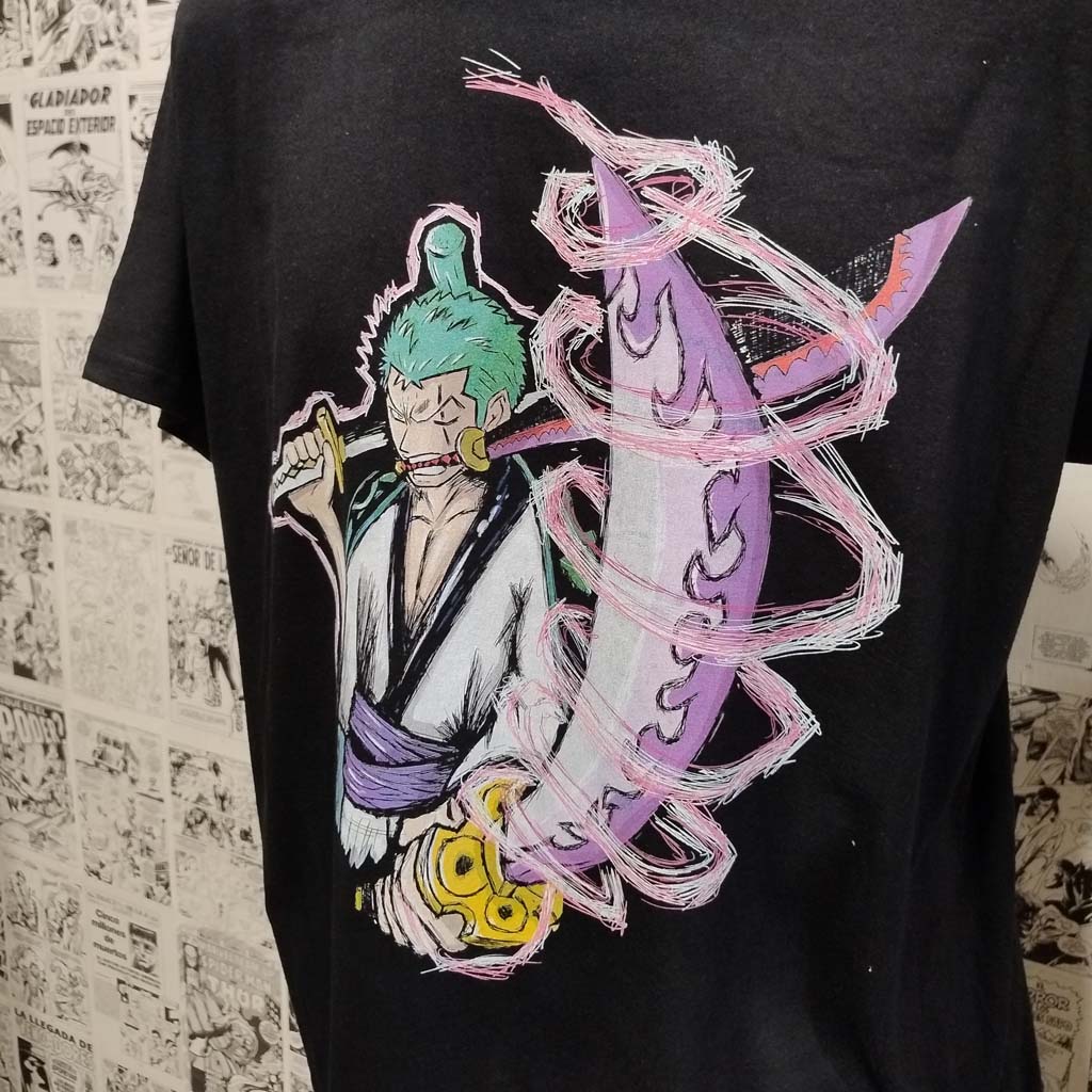 Camiseta Roronoa Zoro | Anime One Piece | Infantil