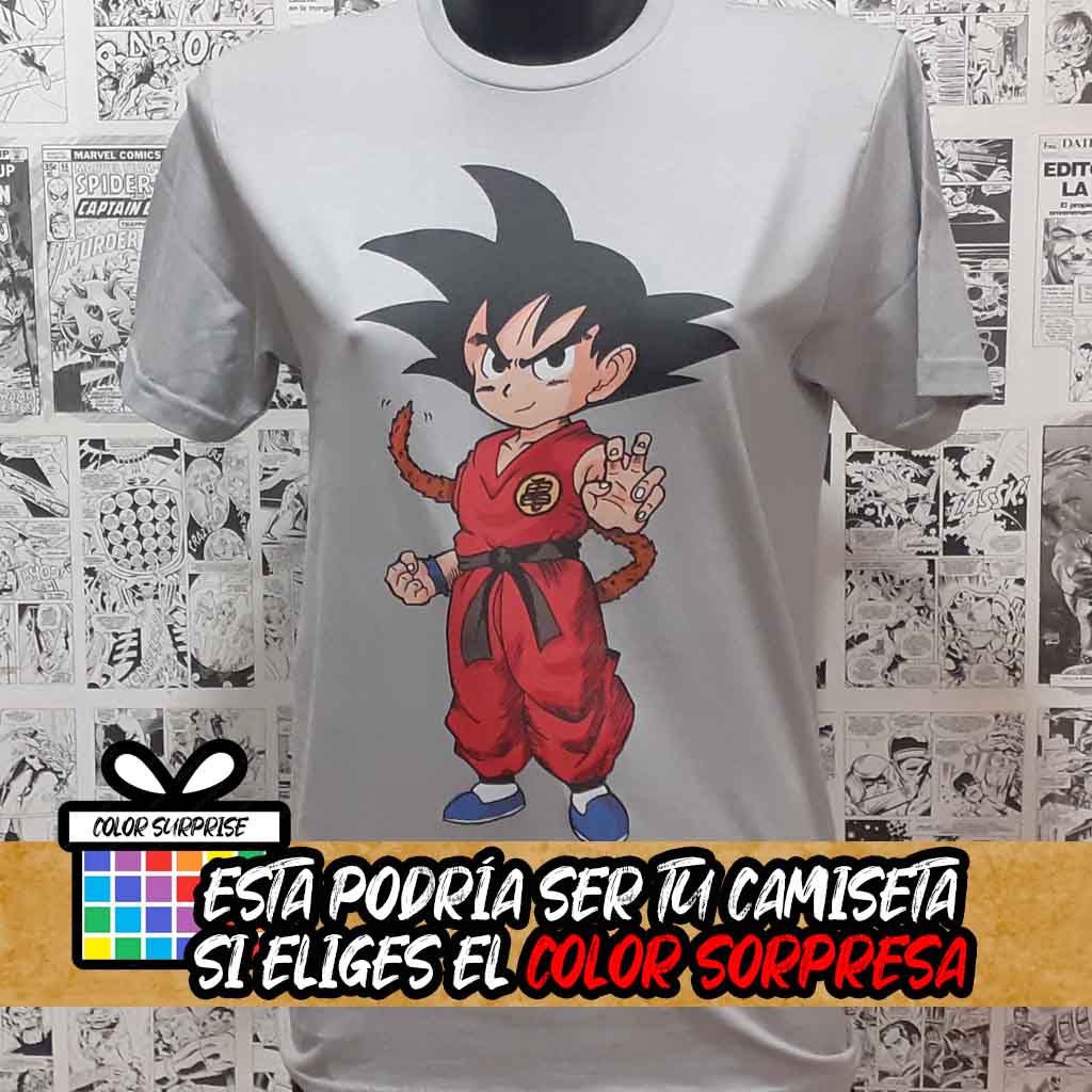 Camiseta Goku Niño | Anime Dragon Ball  | Hombre