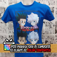 Camiseta Gon y Killua | Anime Hunter x Hunter | Infantil - Vista Frontal