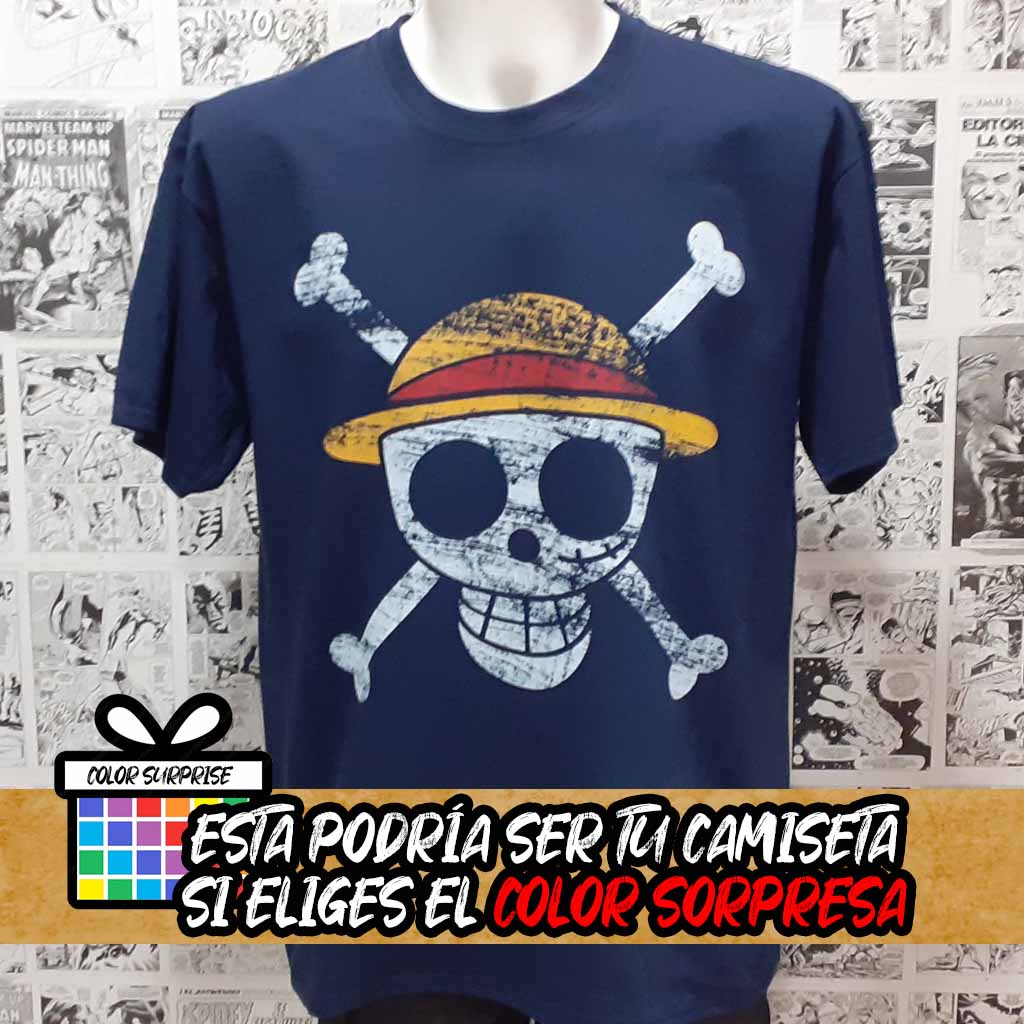 Camiseta Calavera de Luffy | Anime One Piece | Mujer