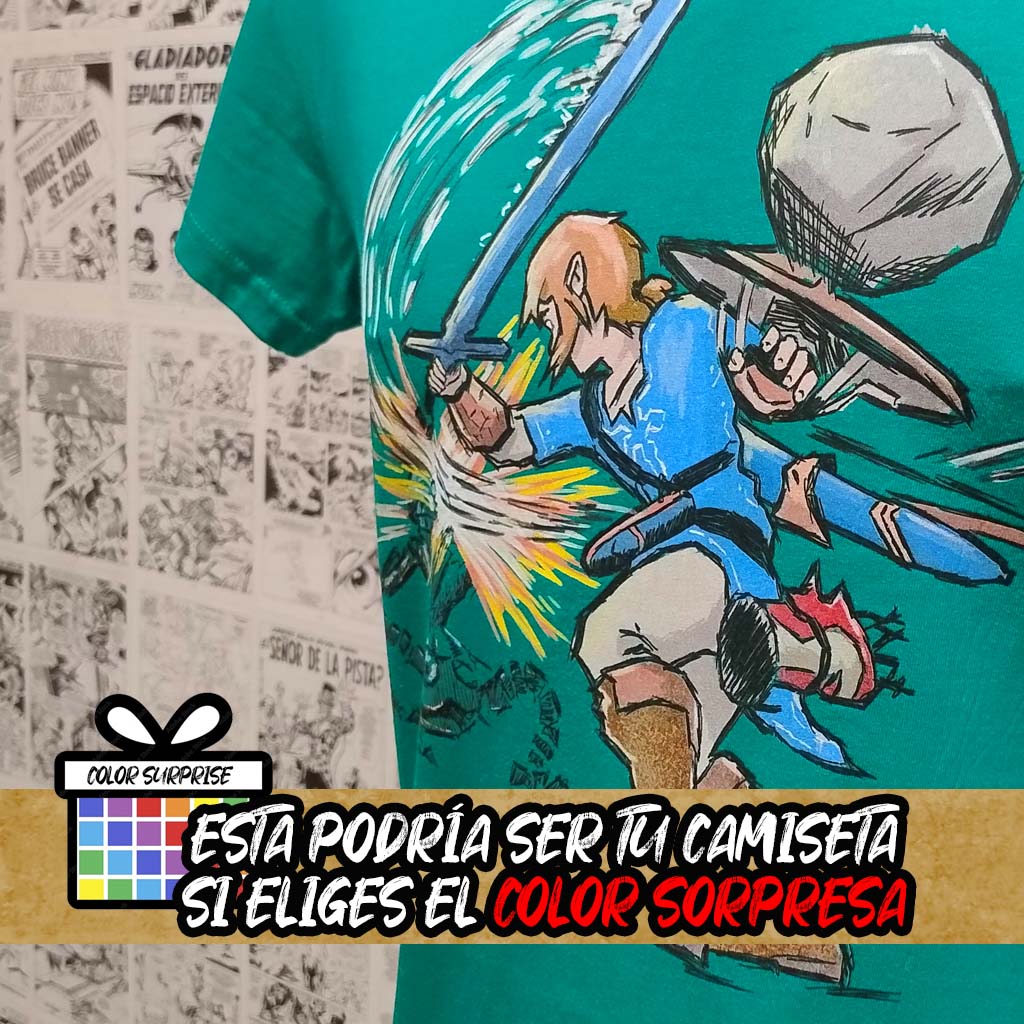 Camiseta de Link del Videojuego Zelda