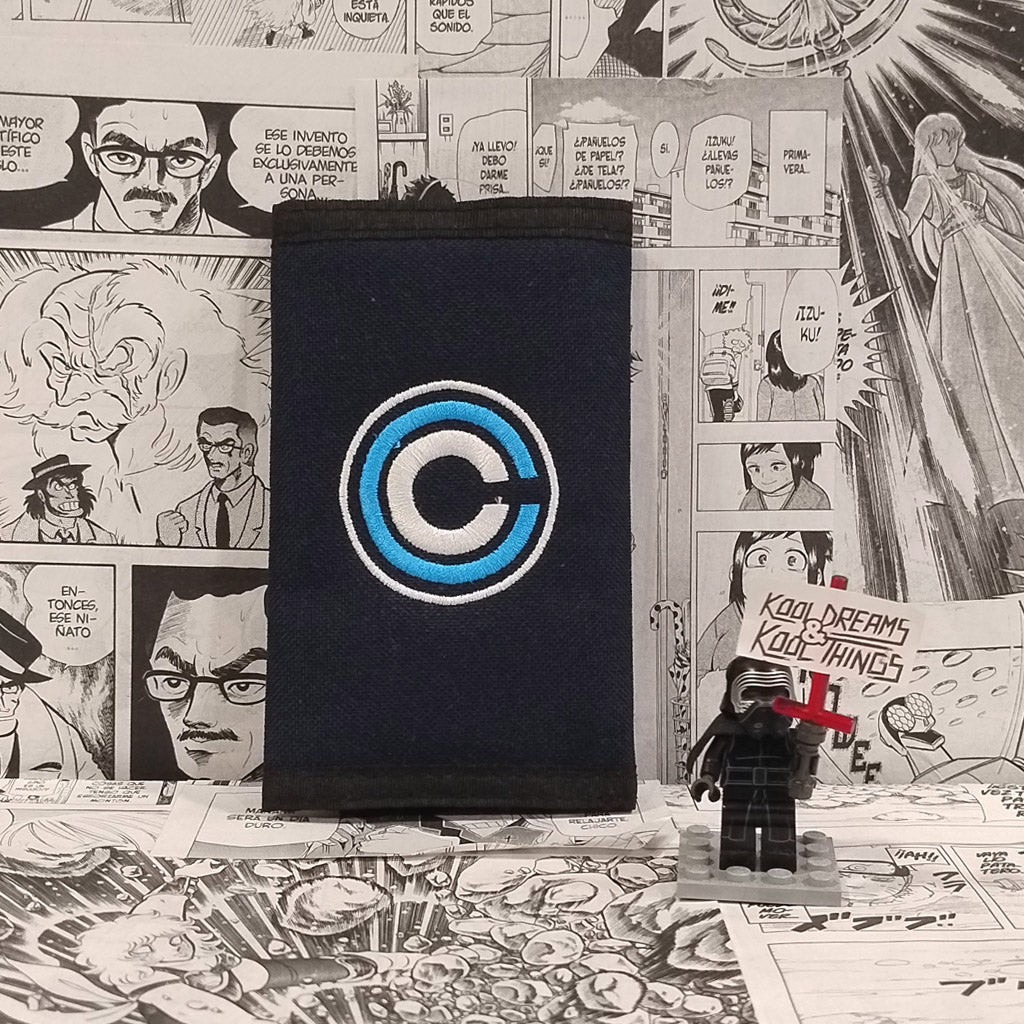 Cartera Capsule Corp | Anime Dragon Ball - Vista frontal