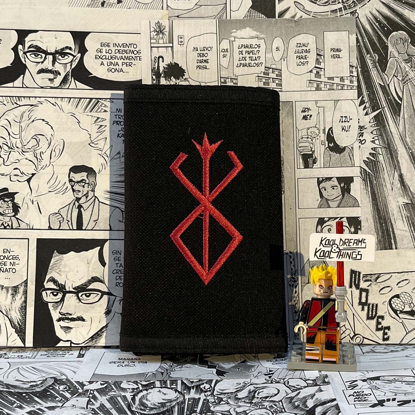 Cartera Marca del Sacrificio | Anime Berserk - Vista frontal