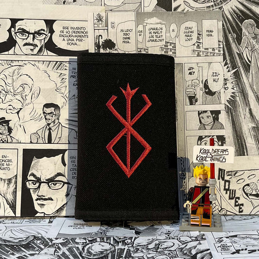 Cartera Marca del Sacrificio | Anime Berserk - Vista frontal