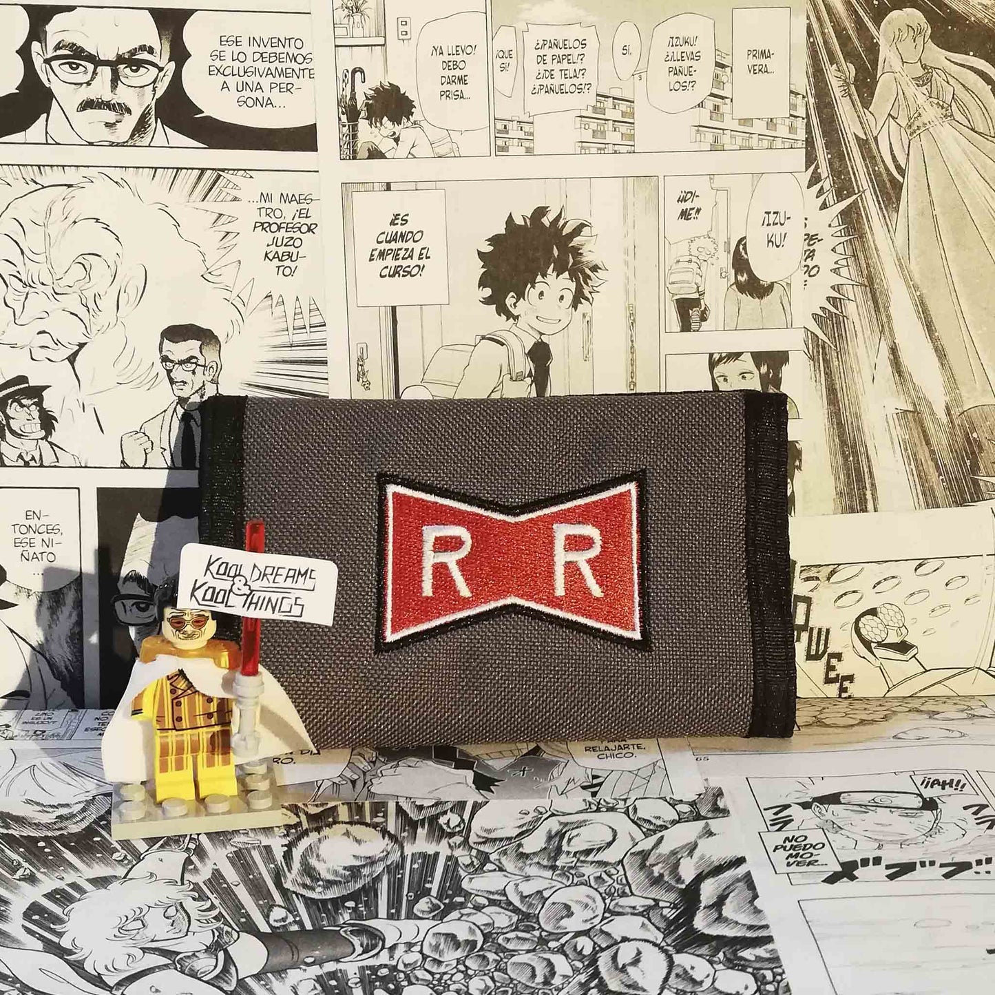 Cartera Red Ribbon | Anime Dragon Ball - Vista frontal