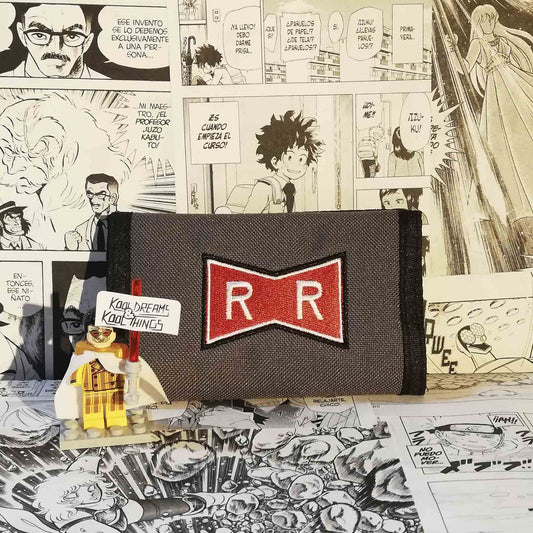 Cartera Red Ribbon | Anime Dragon Ball - Vista frontal