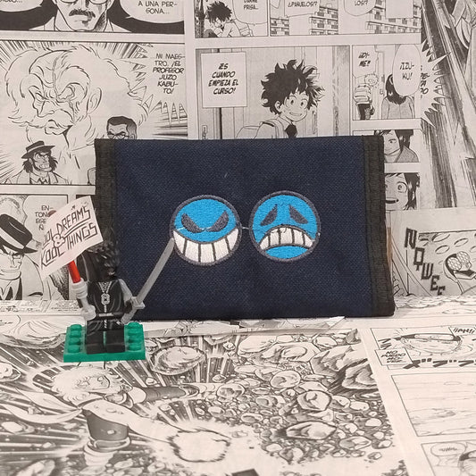 Cartera Símbolo de Ace | Anime One Piece - Vista frontal