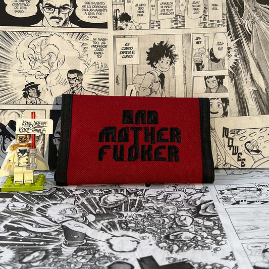 Cartera Bad Mother Fucker | Cine Pulp Fiction - Vista frontal