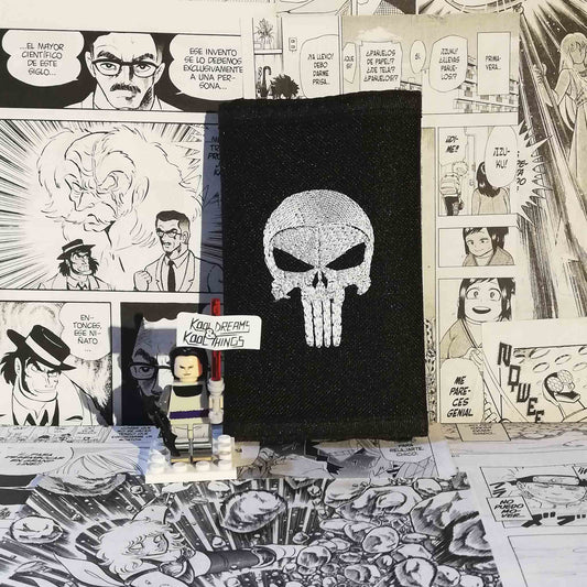 Cartera Calavera | Comic The Punisher - Vista frontal