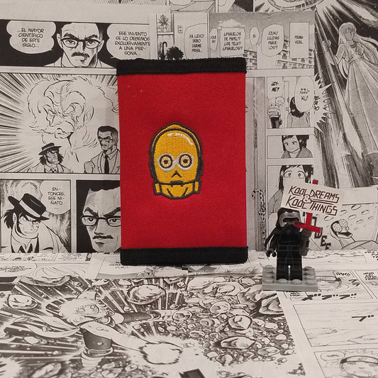 Cartera de C-3PO | Cine Star Wars - Vista frontal