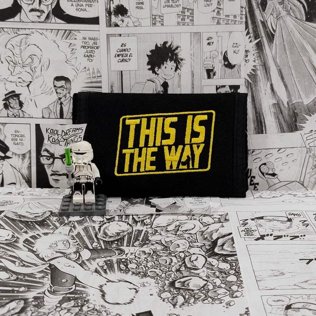 Cartera This is the Way | Serie TV The Mandalorian - Vista frontal