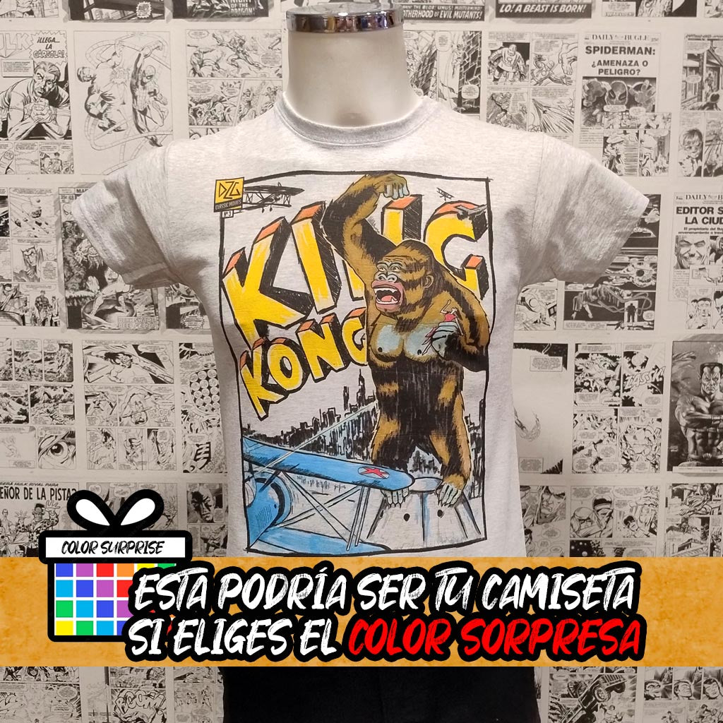 Camiseta Octava Maravilla | Pelicula King Kong | Mujer