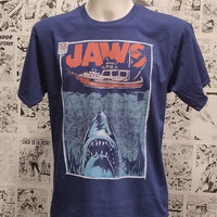 Camisetas Jaws | Película Tiburón | Infantil - Camiseta Cine Tiburón Frontal