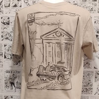 Camiseta Doc Película Regreso al Futuro | Infantil - Frontal Detrás