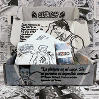 CLUTCH Batalla en la Pintura - Componentes del juego: cartas, cubos de madera y fundas Ultra Pro
