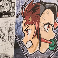 Tanjiro y Nezuko del Anime Guardianes de la Noche | Póster Coleccionista | Kool Things detalle 2