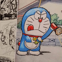 El gato cósmico del Anime Doraemon | Póster Coleccionista | Kool Things detalle 2