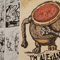 Alexander el Iron Fist del Elend Ring | Póster Coleccionista | Kool Things detalle 2