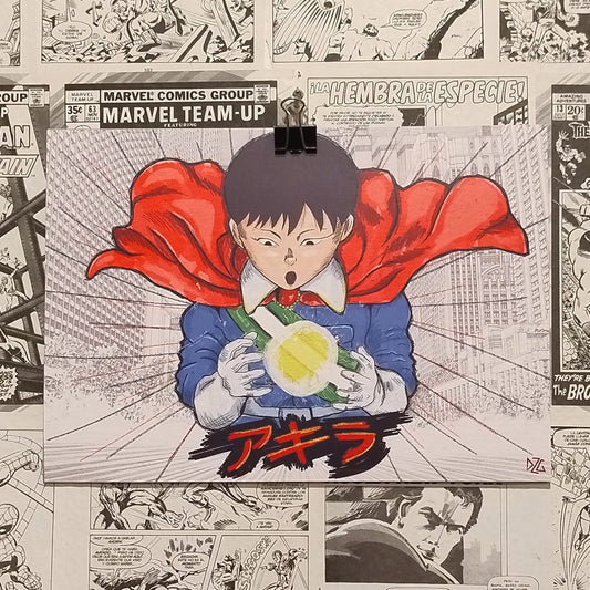 Póster Tetsuo Anime Akira - Frontal