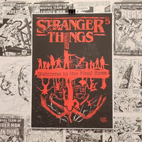 Final Boss Serie Stranger Things | Póster Coleccionista | Kool Things detalle 1
