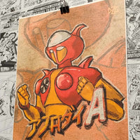 Afrodita A de Mazinger Z | Póster Coleccionista | Kool Things detalle 2