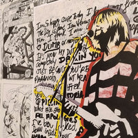 Kurt Cobain del Grupo Nirvana | Póster Coleccionista | Kool Things detalle 2