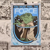 Must feel the Force Frase de Yoda Películas Star Wars | Póster Coleccionista | Kool Things detalle 1