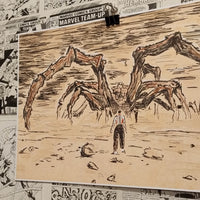 Batalla Once vs Vecna Serie Stranger Things | Póster Coleccionista | Kool Things detalle 2