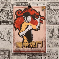 Bruce Lee | Póster Coleccionista | Kool Things detalle 1