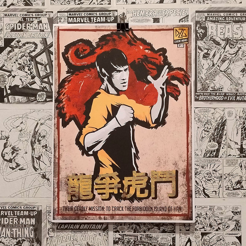 Bruce Lee | Póster Coleccionista | Kool Things - Póster Exclusivo Kool Things