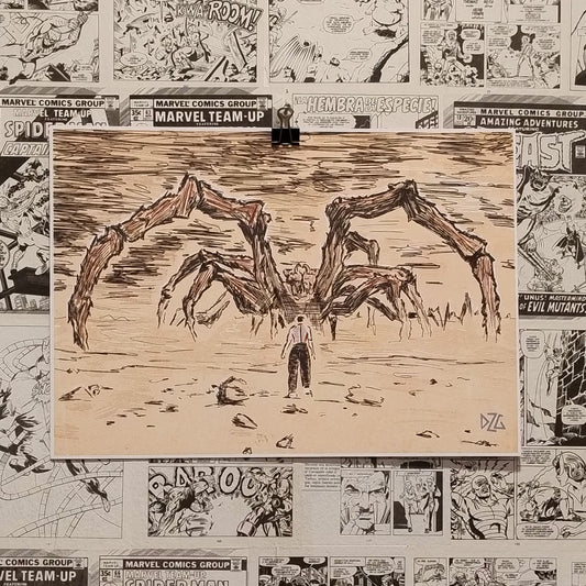 Póster Batalla Once vs Vecna Serie Stranger Things - Frontal