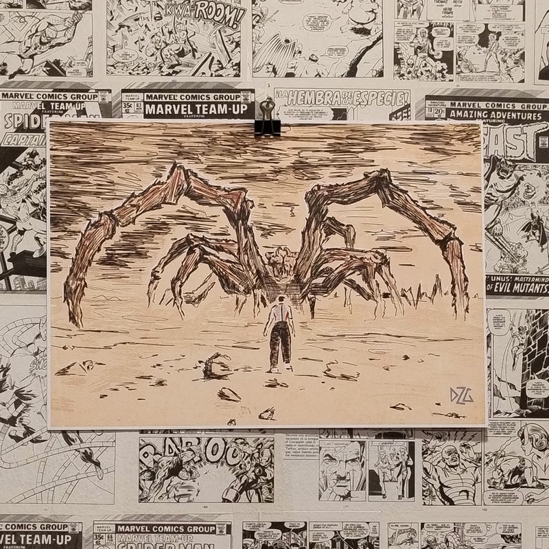 Batalla Once vs Vecna Serie Stranger Things | Póster Coleccionista | Kool Things - Póster Exclusivo Kool Things