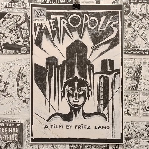 Póster Película Metrópolis - Frontal