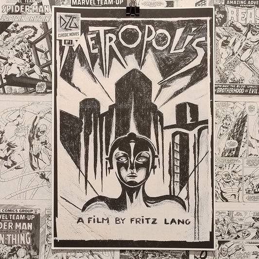 Póster Película Metrópolis - Frontal